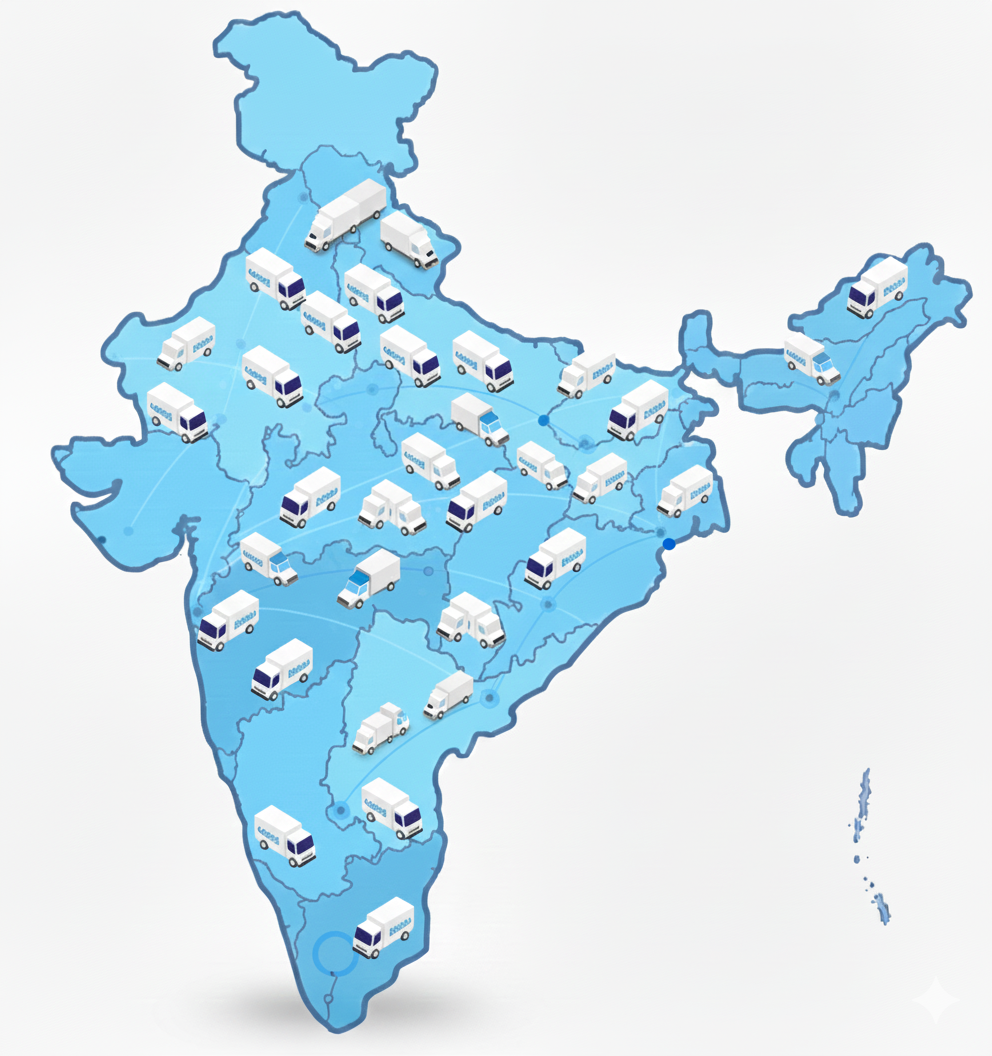 India Network Map